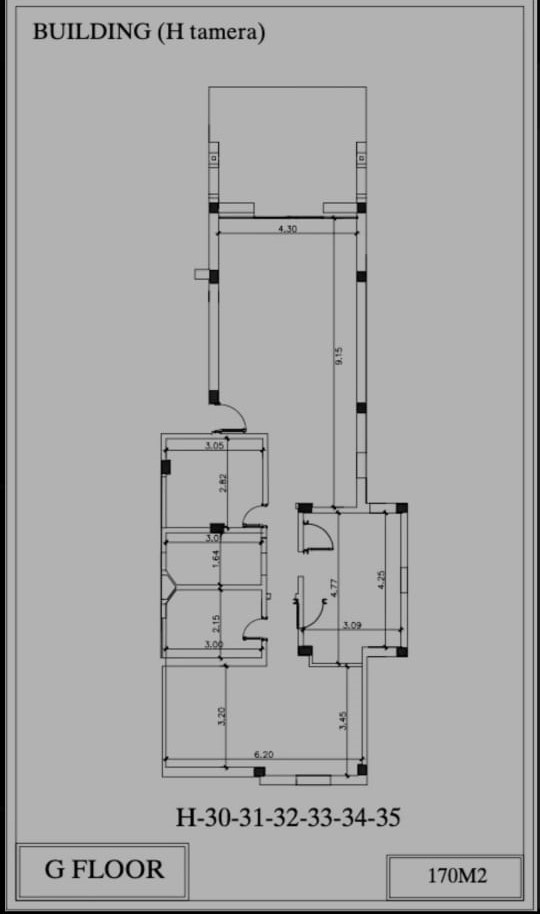 Floor plan for chalet at Lasirena Palm Beach