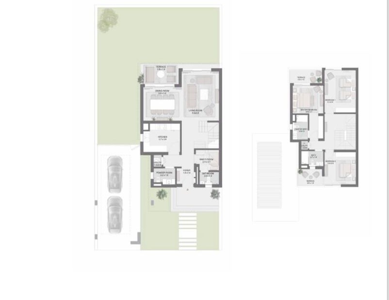 Floor plan for villa at Soul