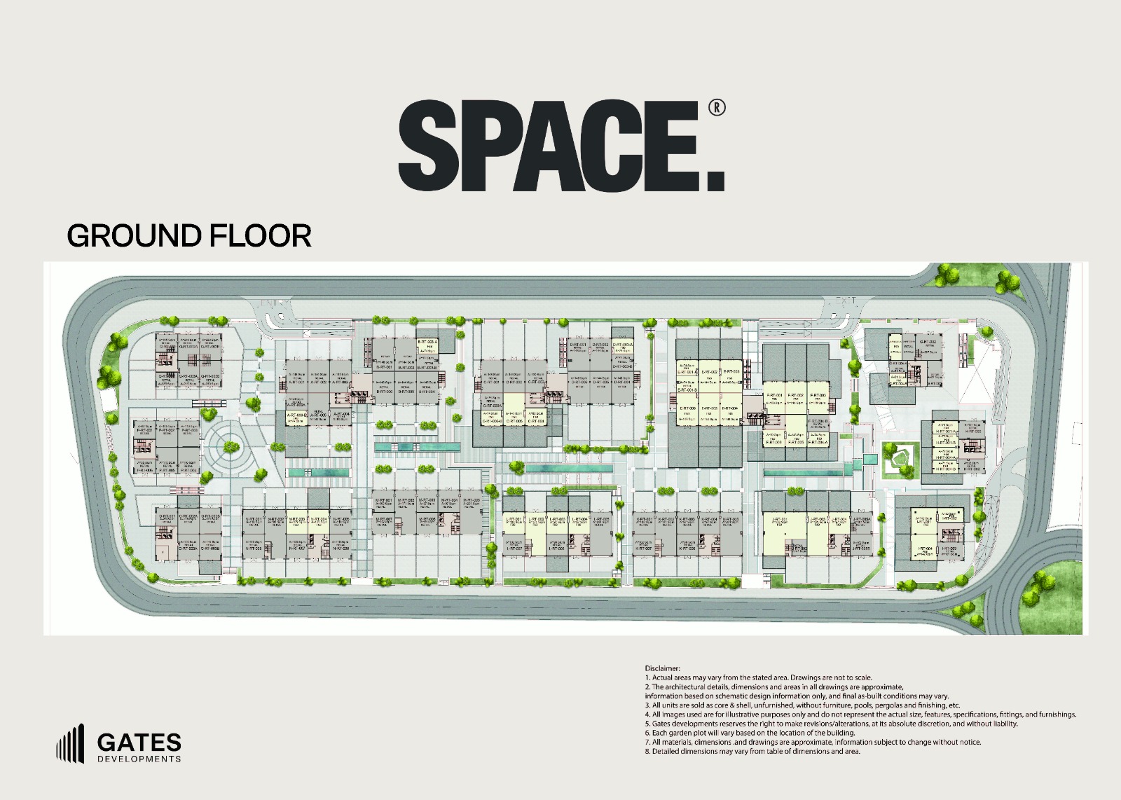 Floor plan for  at Space Mall
