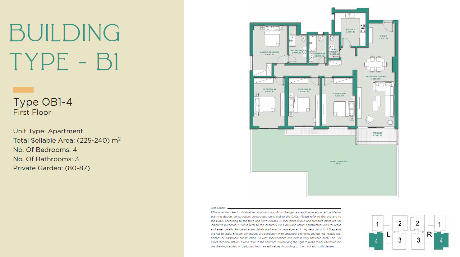 Floor plan for apartment at Jade Park