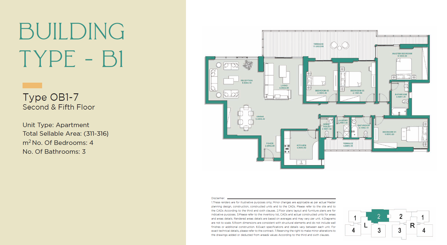 Floor plan for apartment at Jade Park