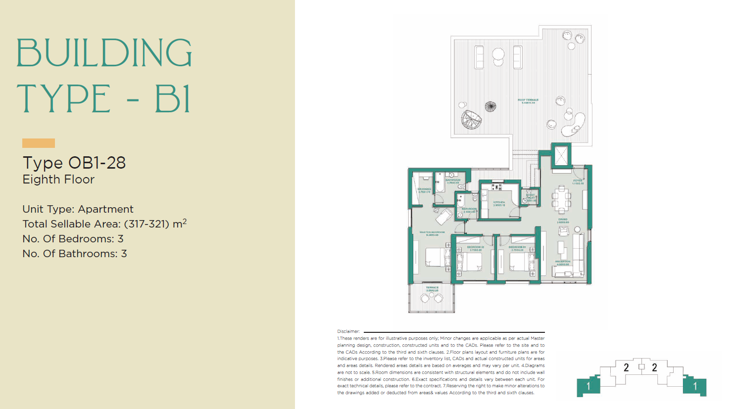 Floor plan for apartment at Jade Park
