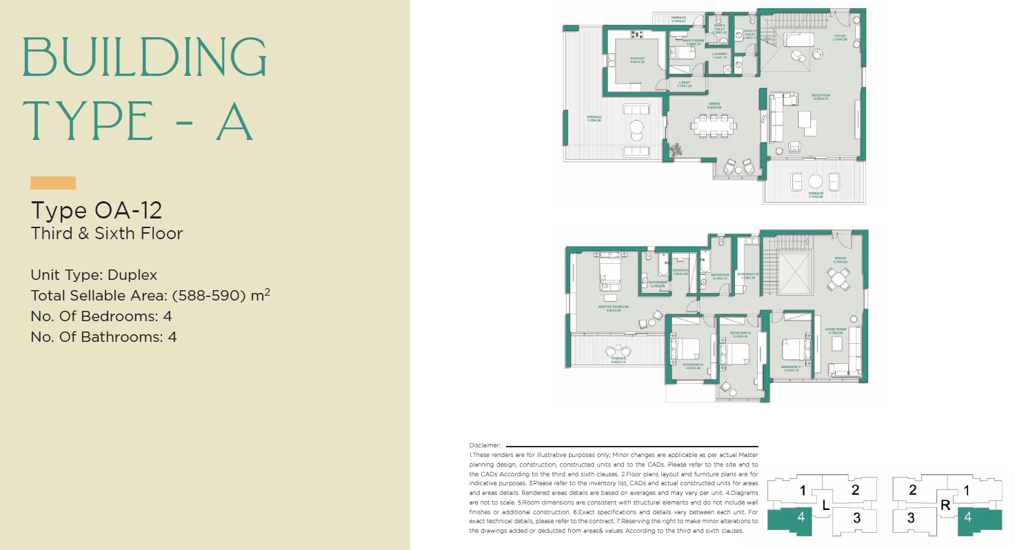 Floor plan for duplex at Jade Park