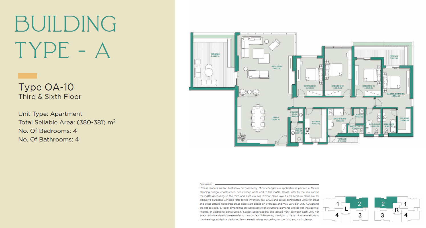 Floor plan for apartment at Jade Park