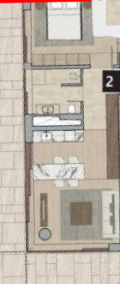 Floor plan for apartment at ZED