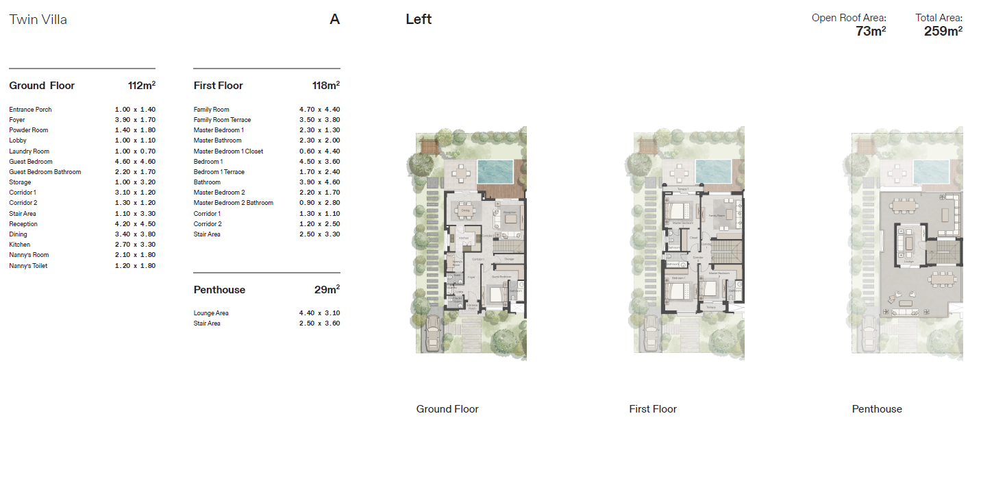 Floor plan for  at Ever New Cairo