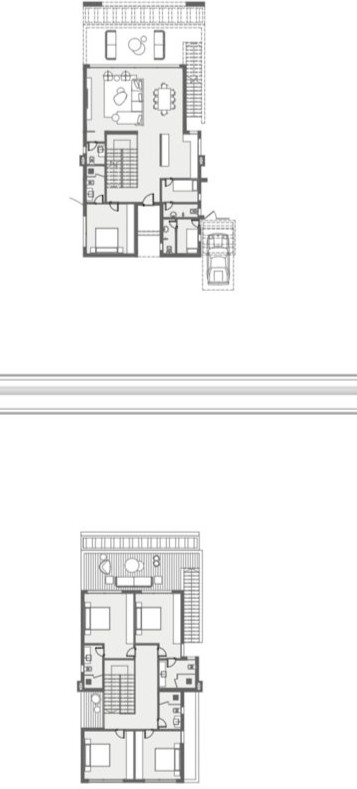 Floor plan for villa at Playa Ghazala
