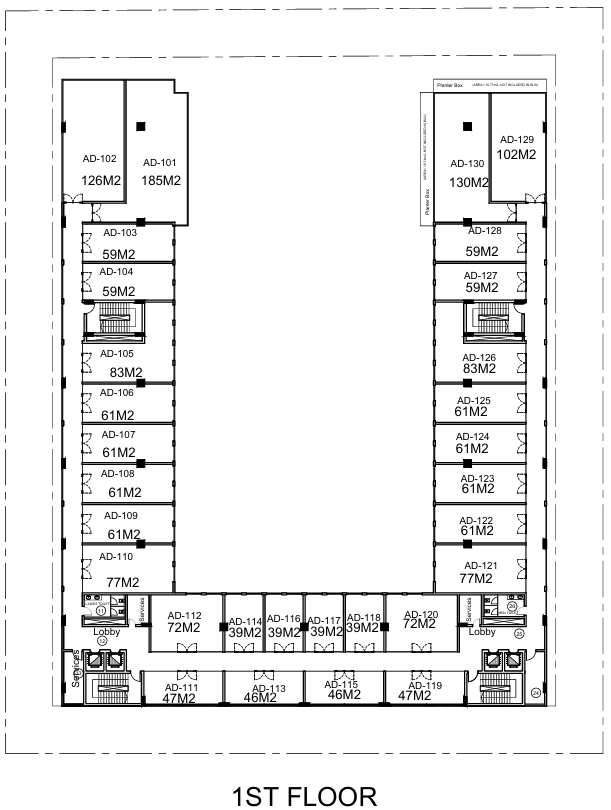 Floor plan for  at It Business Hub