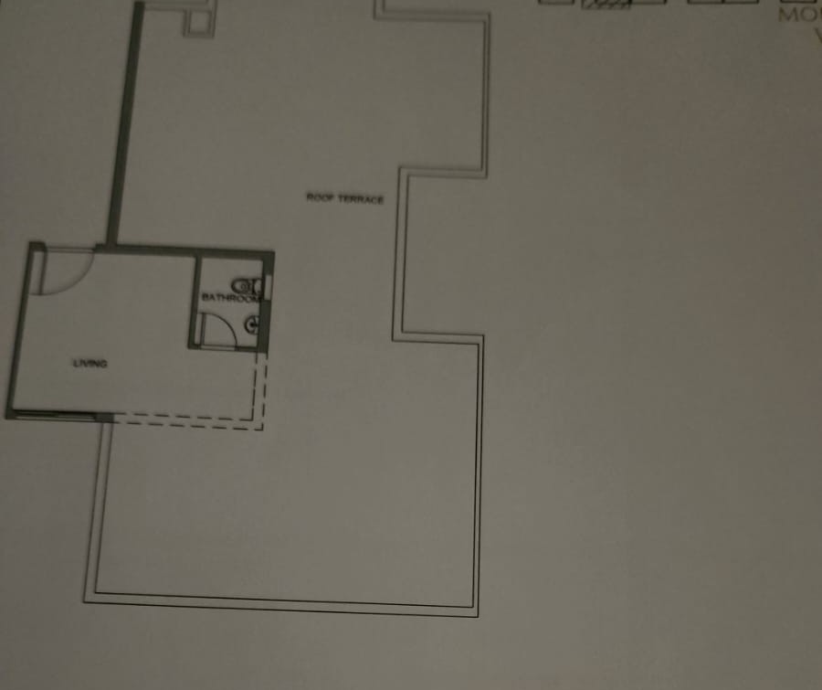 Floor plan for duplex at Mountain View iCity October