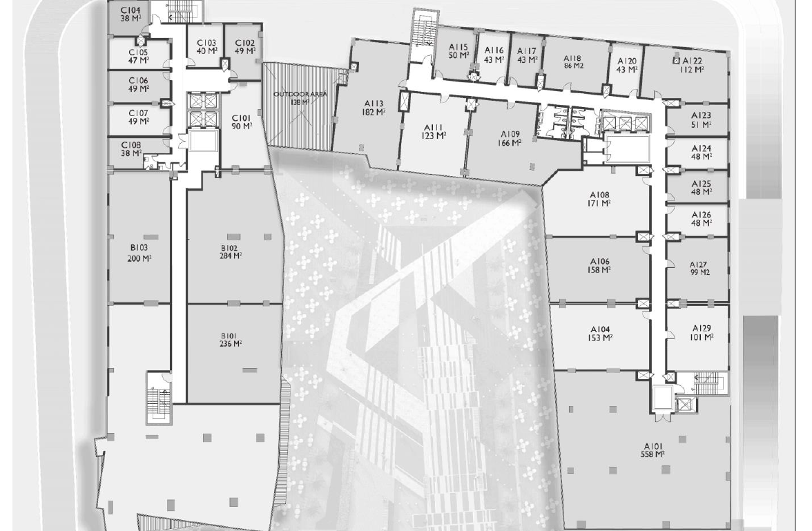 Floor plan for  at The Gray