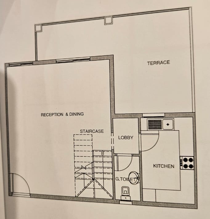 Floor plan for duplex at Aliva Mountain View Mostakbal City
