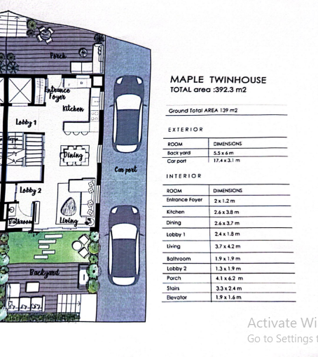 Floor plan for  at Taj City