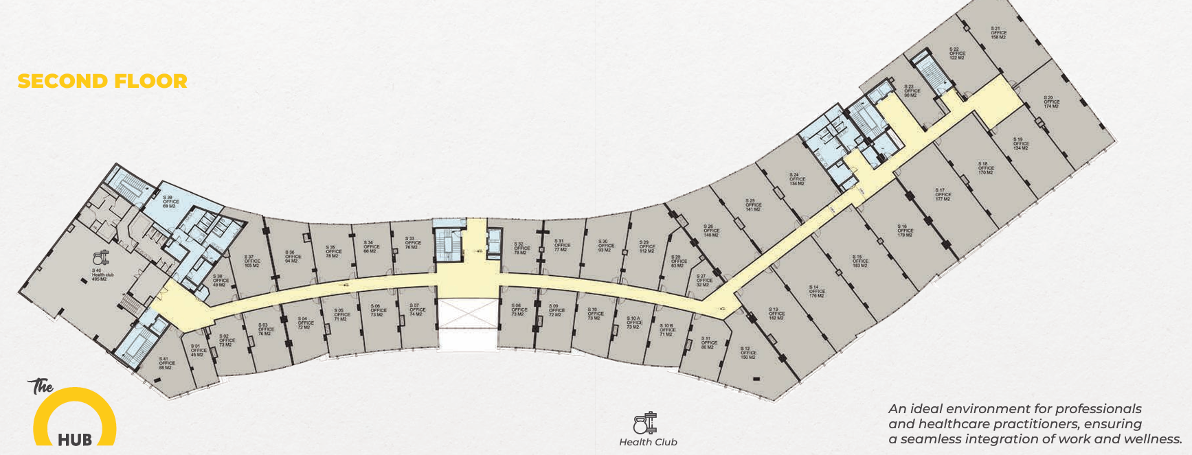 Floor plan for  at Sofitel Oia Towers