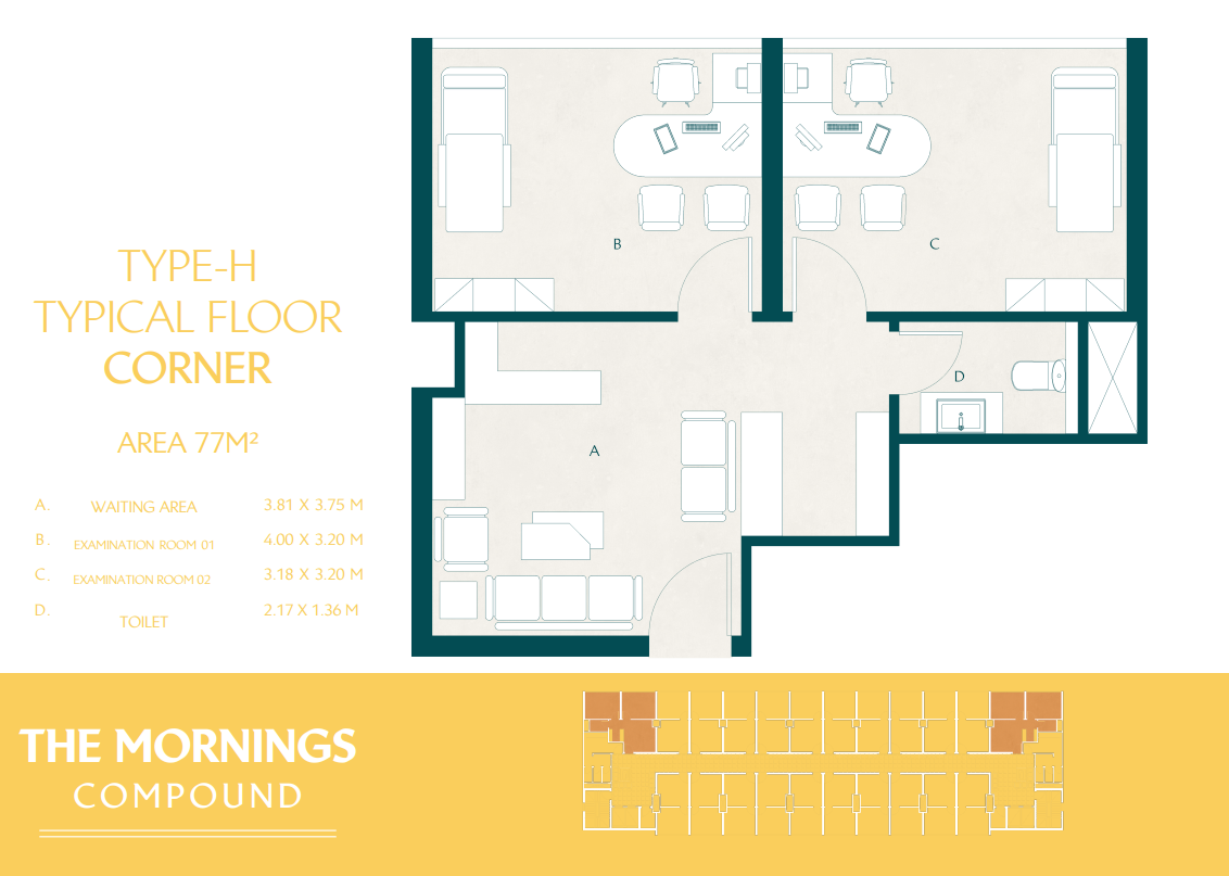 Floor plan for  at The Mornings