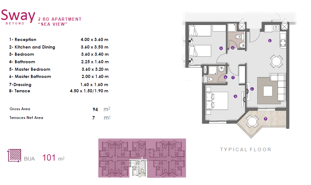 Floor plan for chalet at D.O.S.E