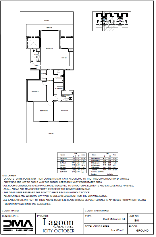 Floor plan for apartment at Mountain View iCity October