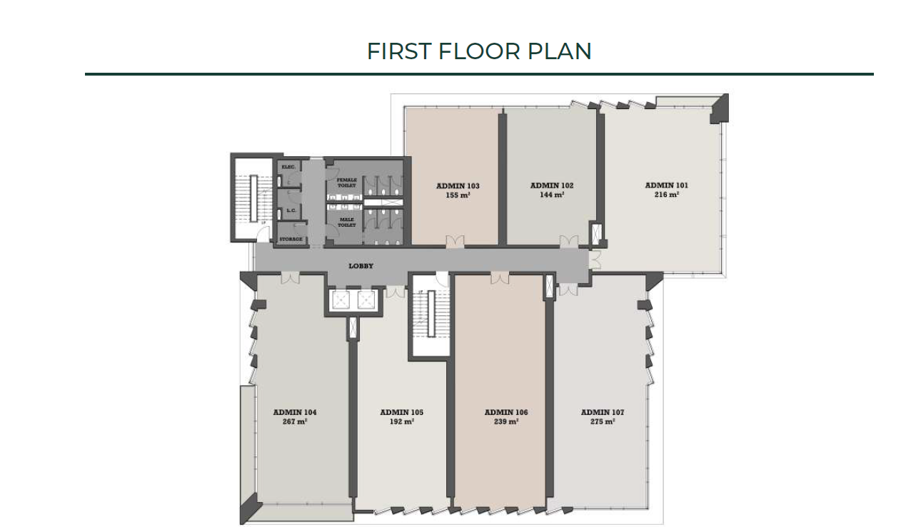 Floor plan for  at The View Waterway