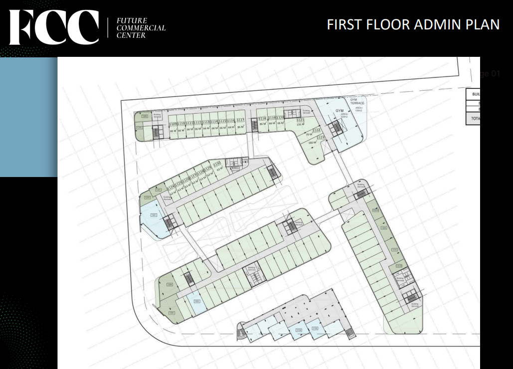 Floor plan for  at FCC