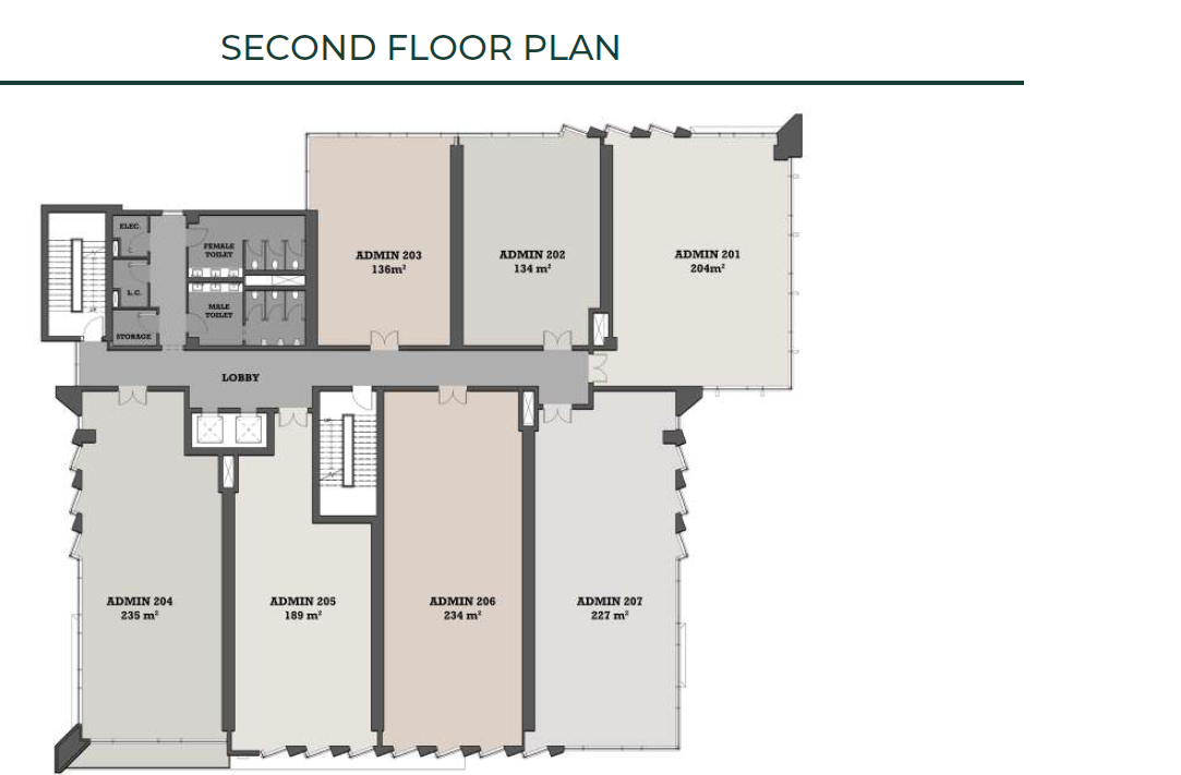 Floor plan for  at The View Waterway