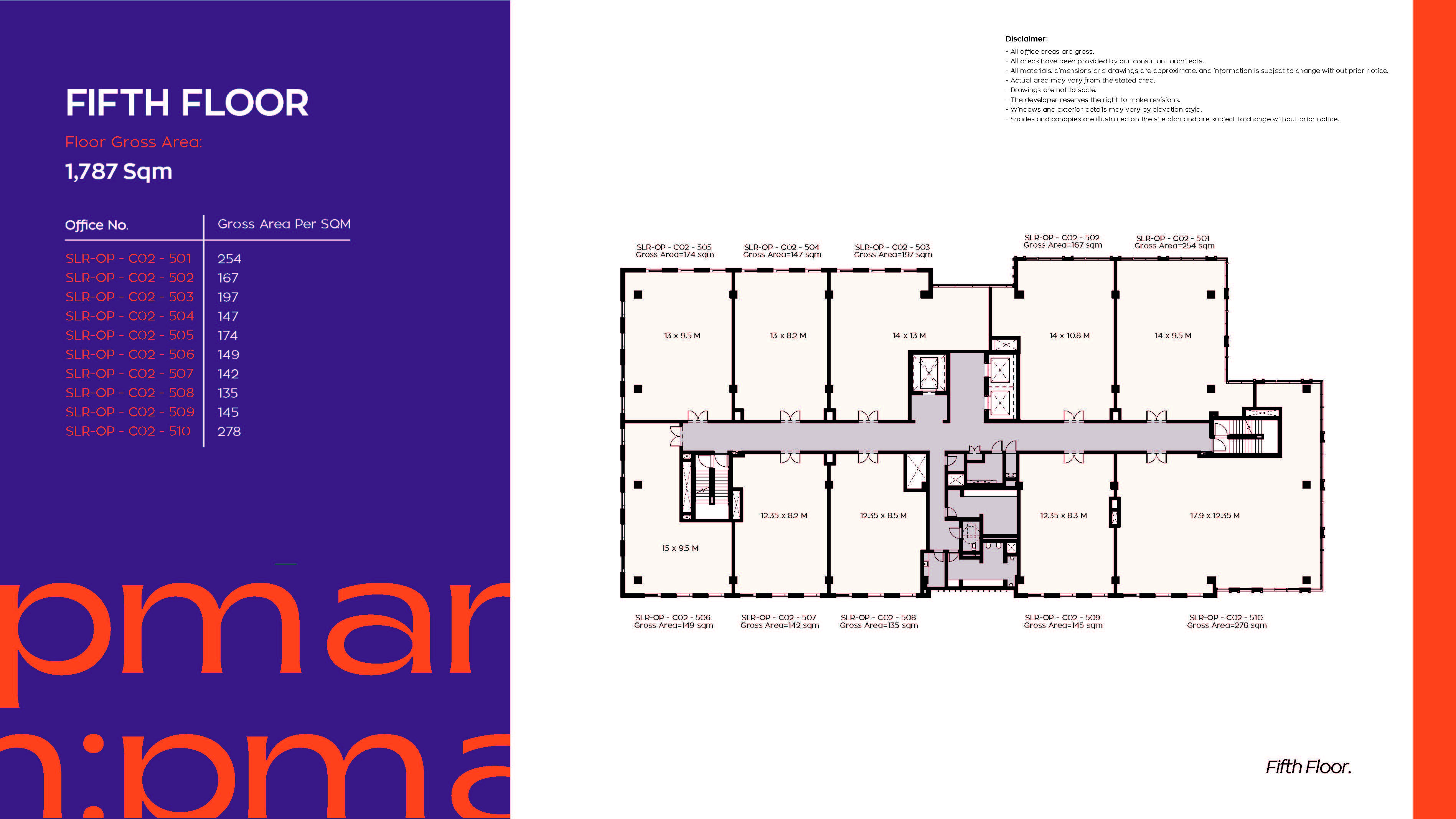 Floor plan for  at Swan Lake Residences Office Park