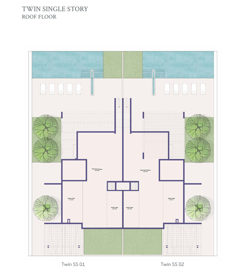 Floor plan for  at North Bay - El Gouna
