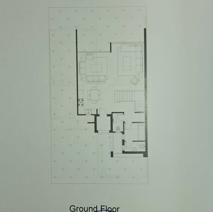 Floor plan for townhouse at Cali Coast Ras El Hekma