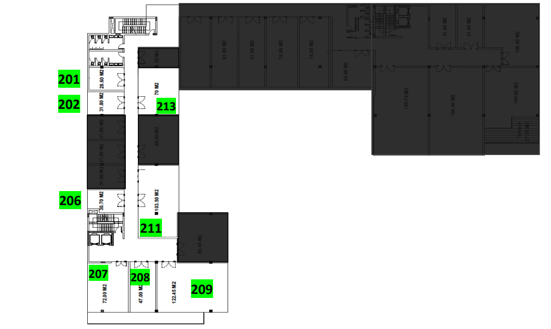 Floor plan for  at Granoy