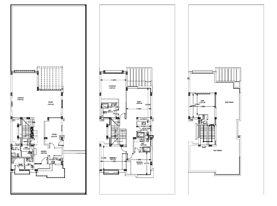 Floor plan for villa at Palm Hills Golf Extension
