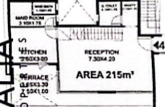 Floor plan for duplex at Il Bosco City