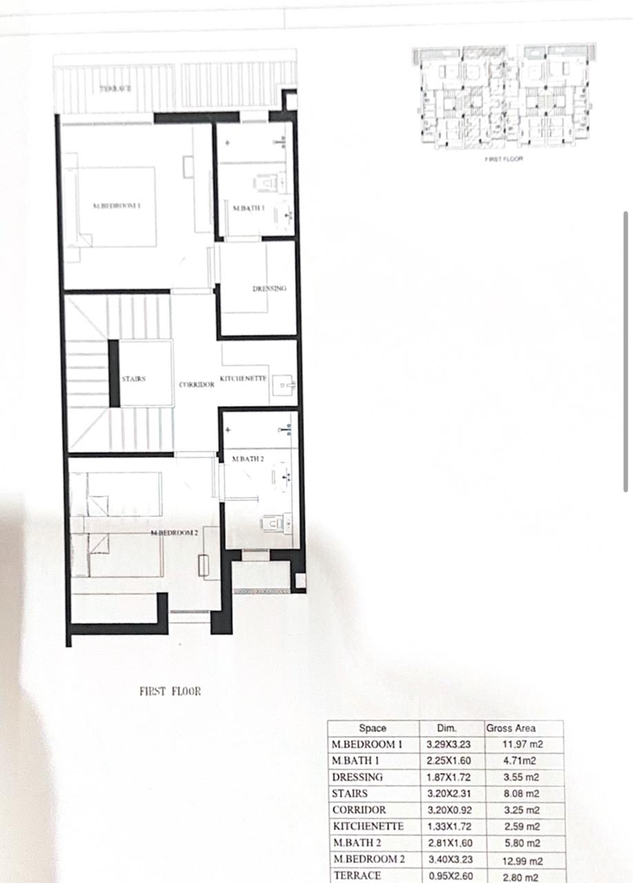 Floor plan for townhouse at LVLS Mountain View