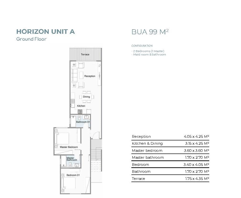 Floor plan for chalet at Telal - Shores