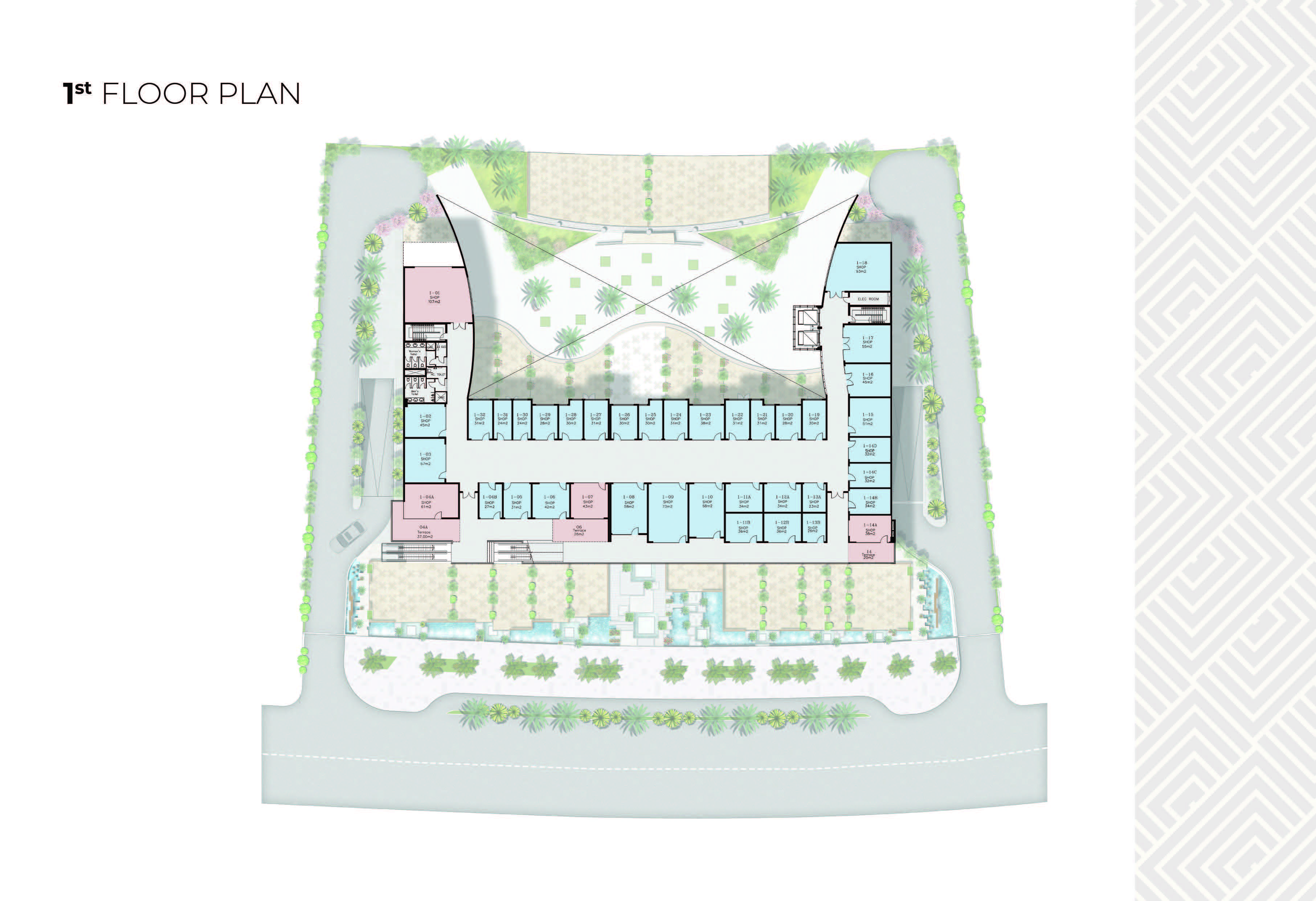Floor plan for  at Ezdan