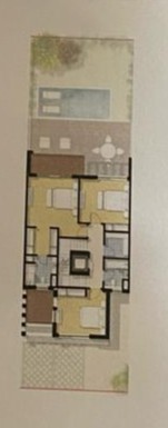 Floor plan for townhouse at ZED East