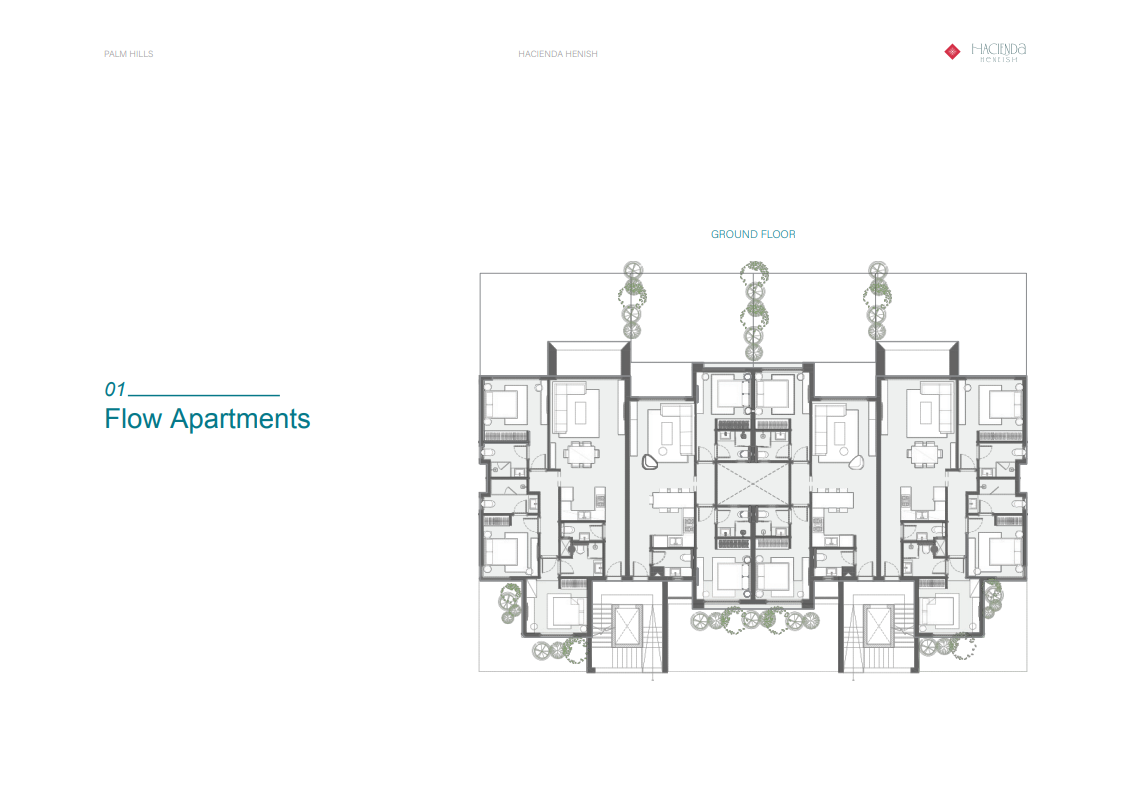 Floor plan for chalet at Crystal Bay - Hacienda Heneish