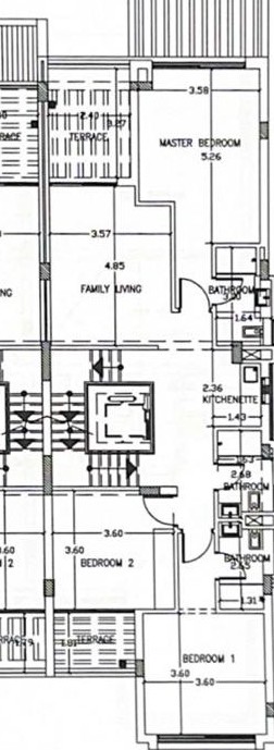 Floor plan for  at Palm Hills New Cairo