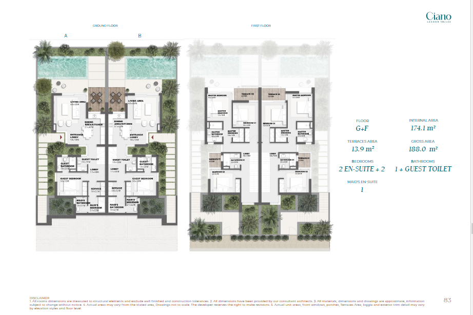 Floor plan for  at Solare