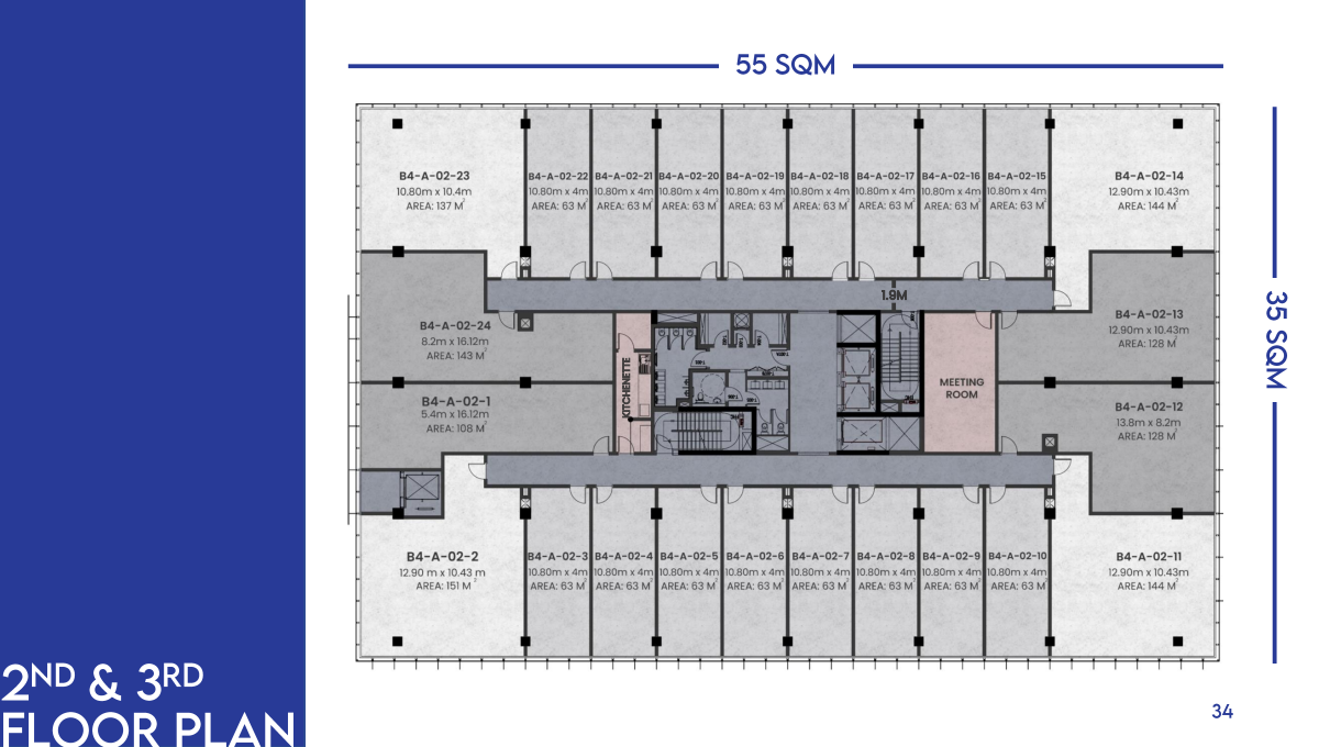 Floor plan for  at Urban Business Lane