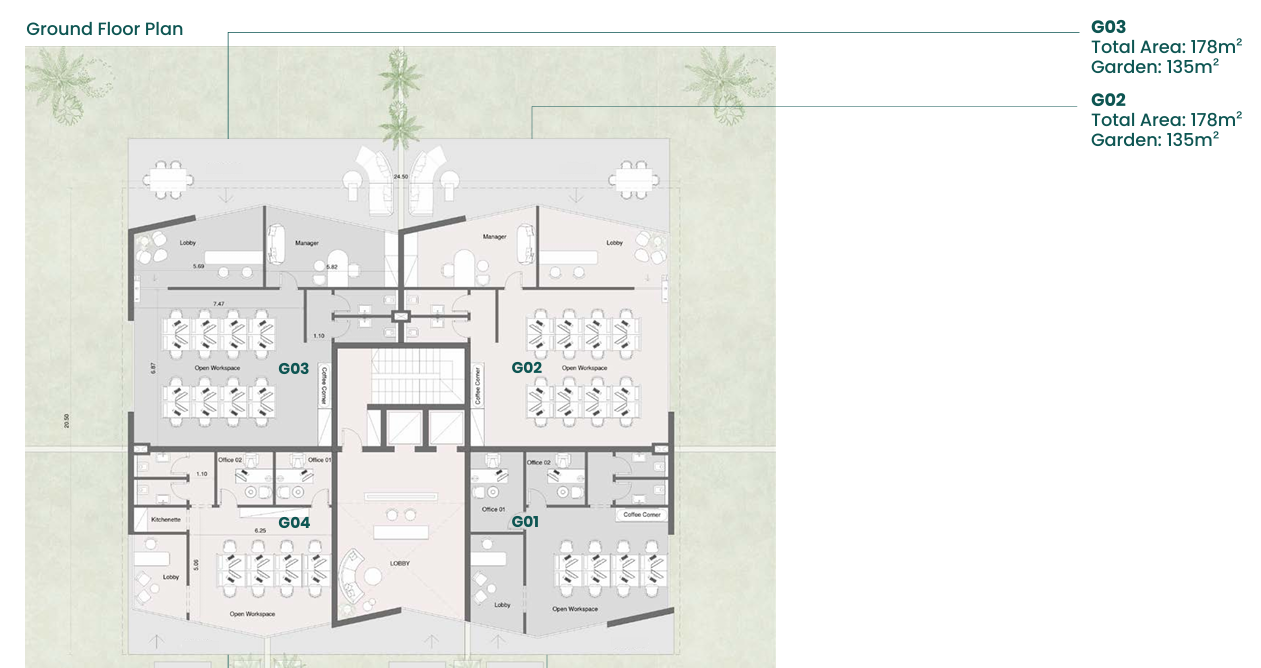 Floor plan for  at Being