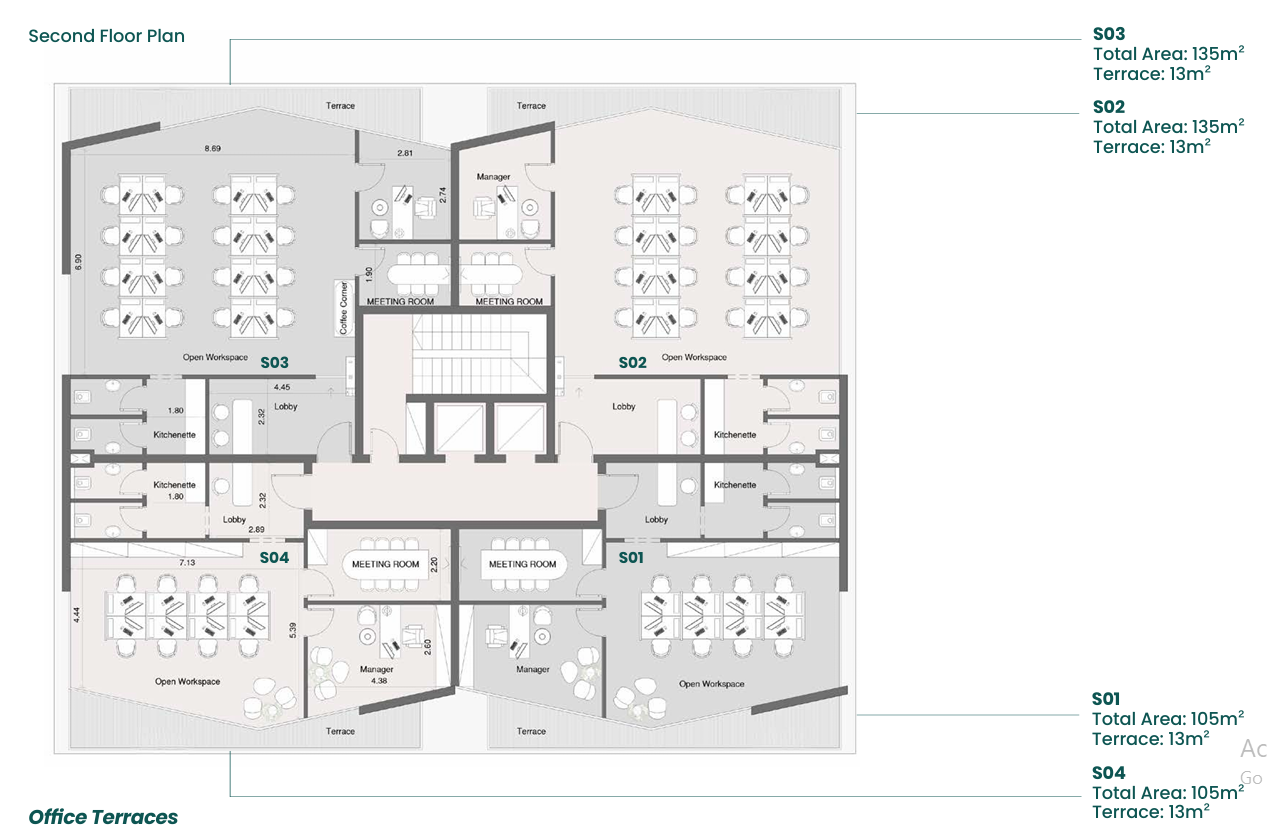 Floor plan for  at Being