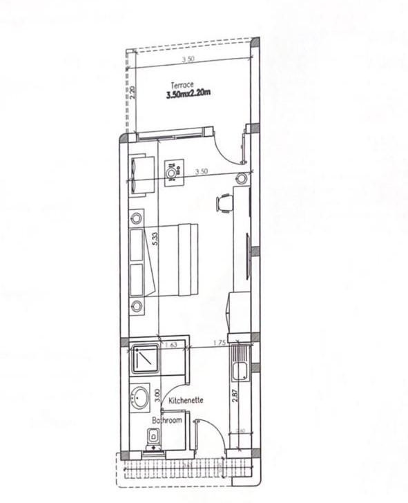 Floor plan for  at Hacienda West
