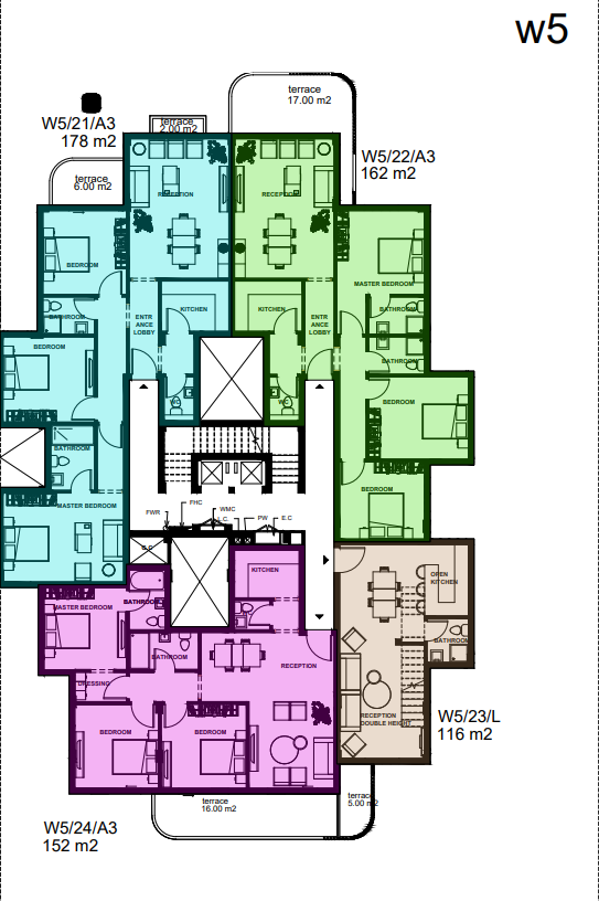Floor plan for  at White Residence