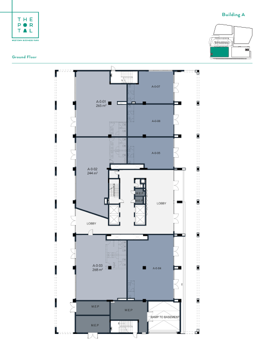 Floor plan for  at Westown The Portal