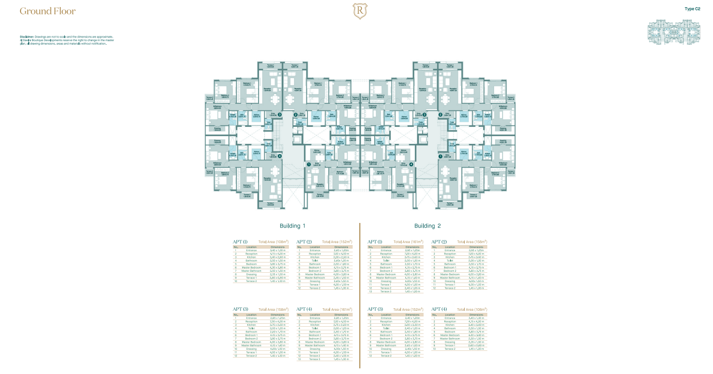 Floor plan for apartment at Regent's Square