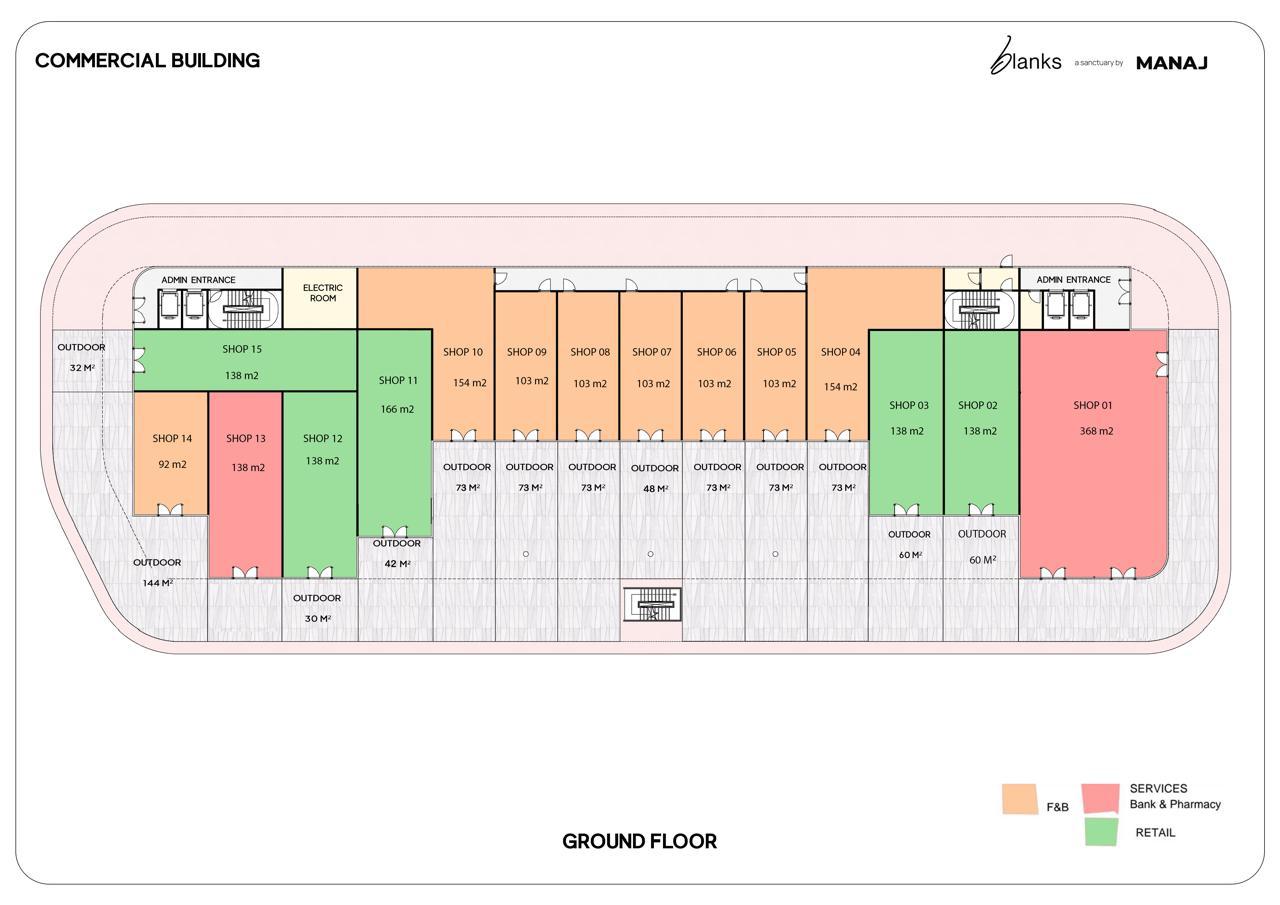 Floor plan for  at Blanks