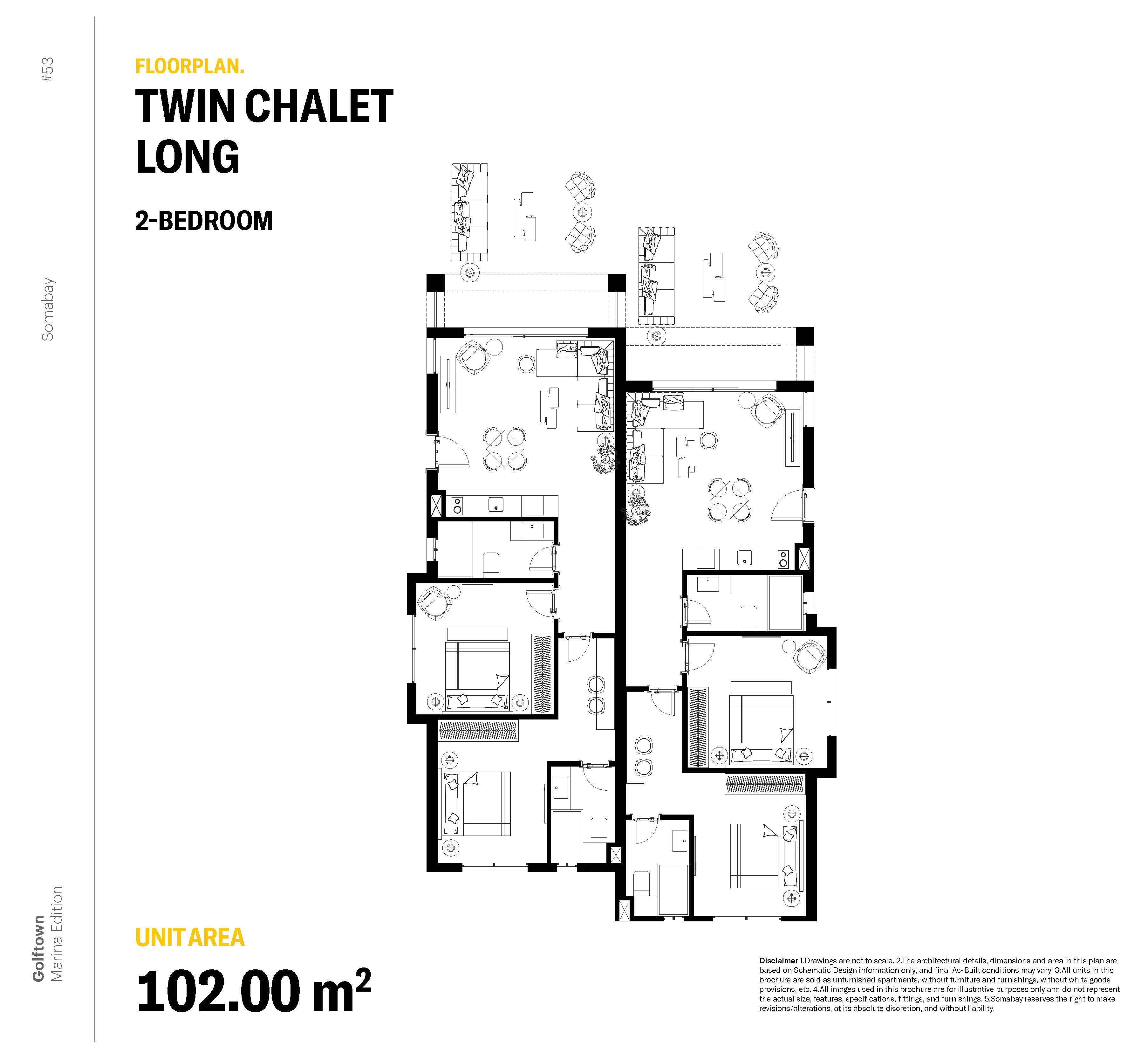 Floor plan for  at Soma Bay Golf Town - Marina Edition