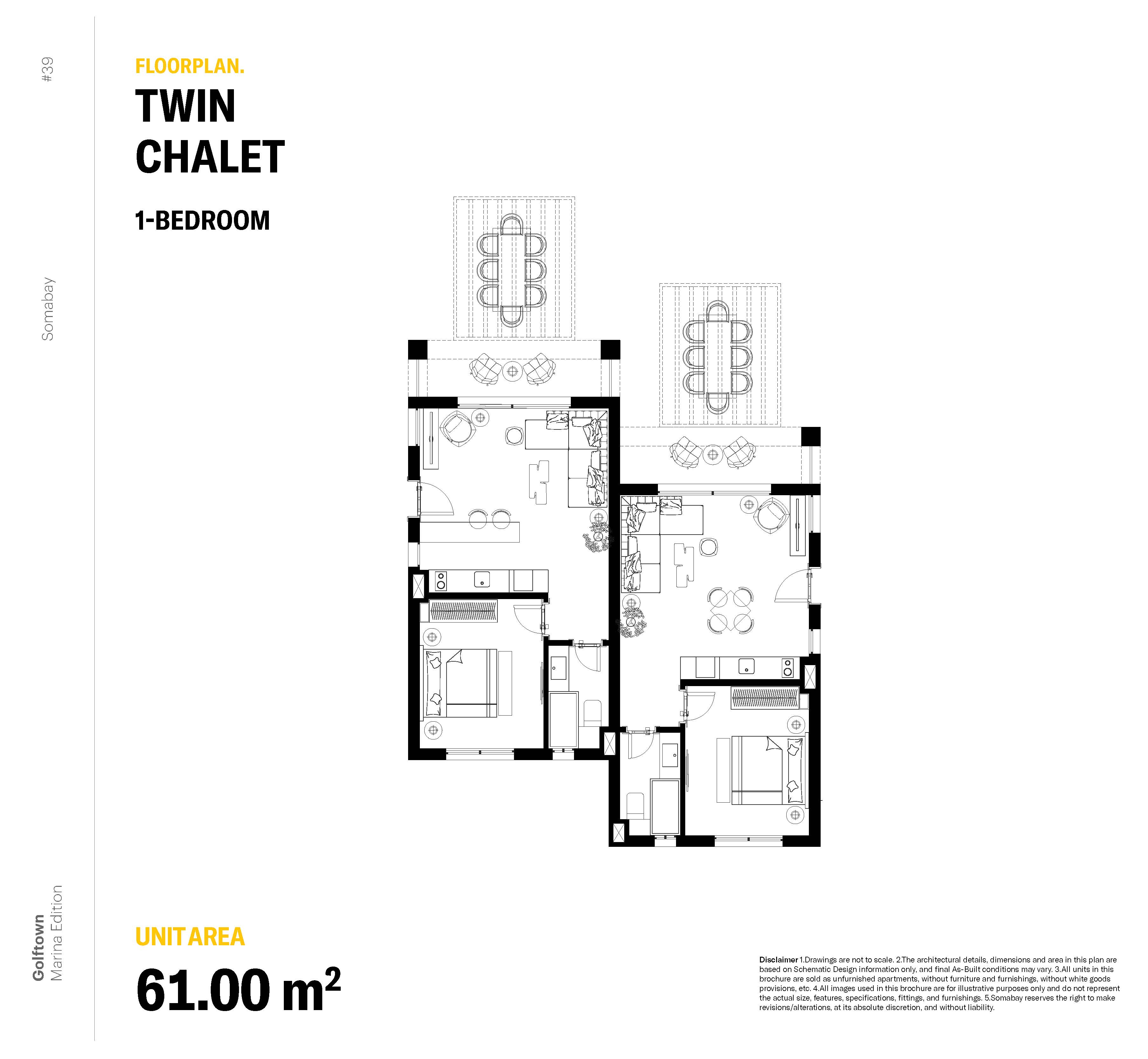 Floor plan for  at Soma Bay Golf Town - Marina Edition