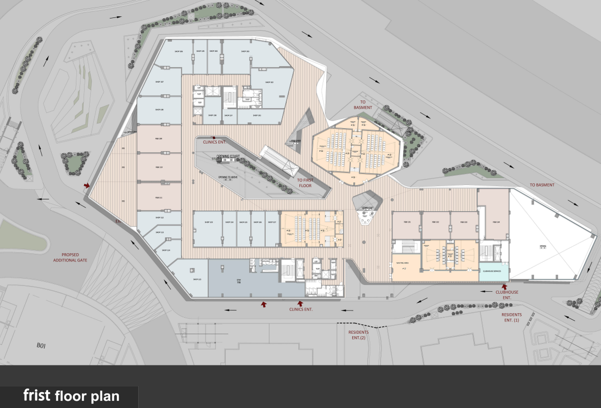 Floor plan for  at Atika