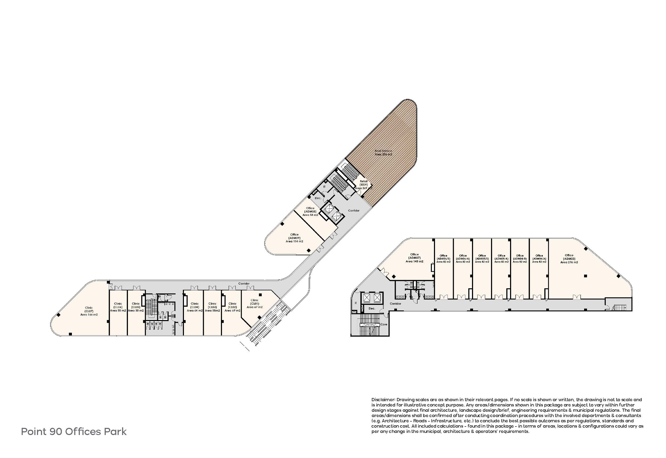 Floor plan for  at Point 90 Mall