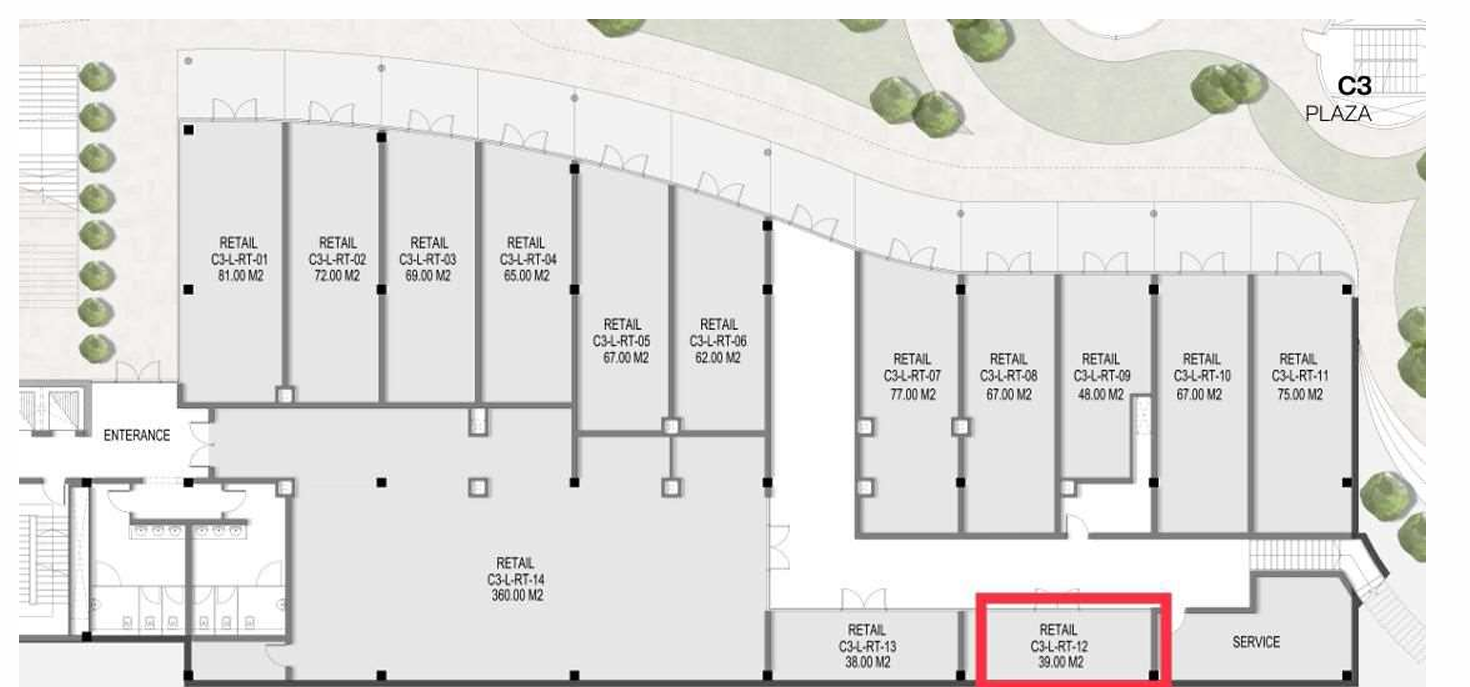 Floor plan for  at Nmq