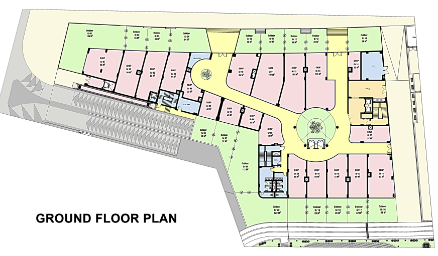Floor plan for  at Granvia Mall Serrano
